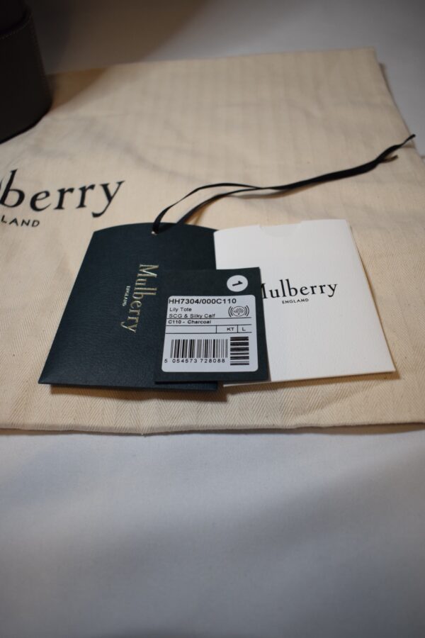 Mulberry Lily Tote Charcoal - Image 12