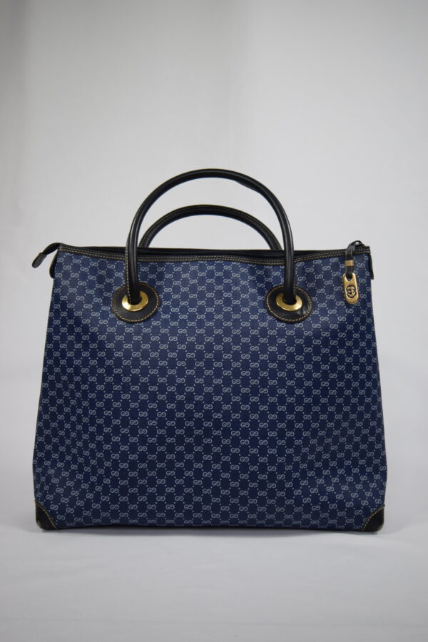 Gucci Monogram Zipped Tote - Cheeks Consignment - Second Hand Designer Bags
