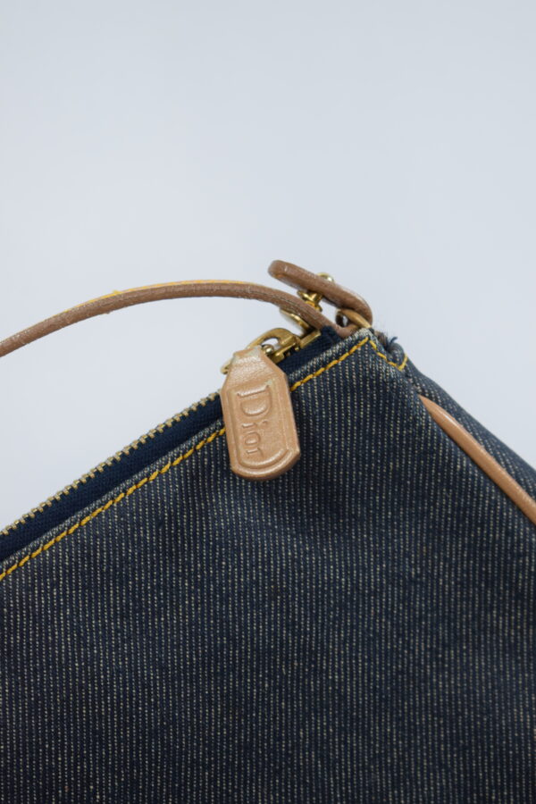 Christian Dior Saddle Bag Blue Denim - Cheeks Consignment - Second Hand Designer Bags