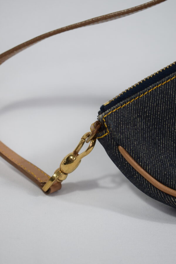 Christian Dior Saddle Bag Blue Denim - Cheeks Consignment - Second Hand Designer Bags