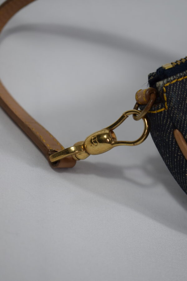 Christian Dior Saddle Bag Blue Denim - Cheeks Consignment - Second Hand Designer Bags