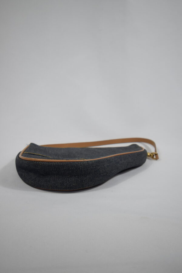 Christian Dior Saddle Bag Blue Denim - Cheeks Consignment - Second Hand Designer Bags