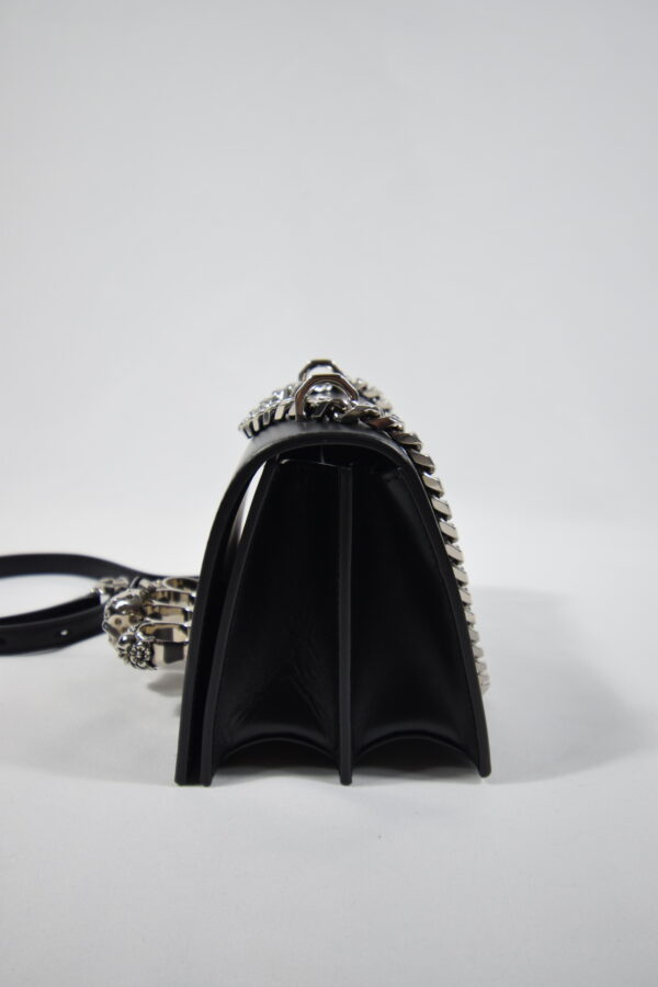 Alexander McQueen Small Jewelled Satchel - Pre loved luxury handbags - Cheeks Consignment - Second Hand Designer Bags