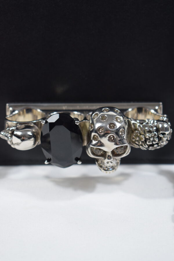 Alexander McQueen Small Jewelled Satchel - Pre loved luxury handbags - Cheeks Consignment - Second Hand Designer Bags