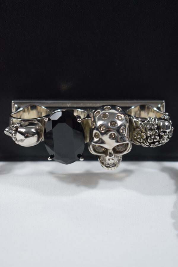 Alexander McQueen Small Jewelled Satchel - Pre loved luxury handbags - Cheeks Consignment - Second Hand Designer Bags