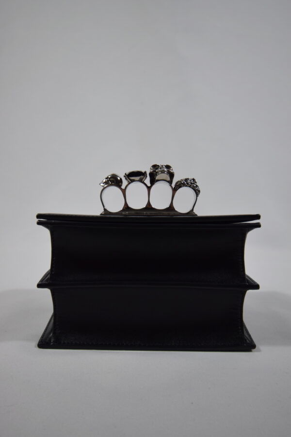 Alexander McQueen Small Jewelled Satchel - Pre loved luxury handbags - Cheeks Consignment - Second Hand Designer Bags