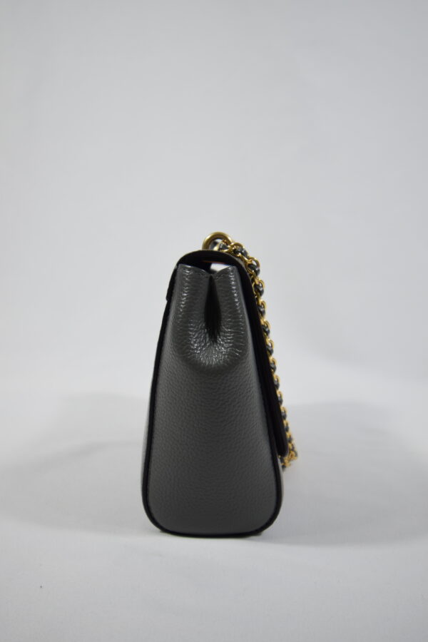 Mulberry Small Lily Charcoal - Pre loved luxury handbags - Cheeks Consignment