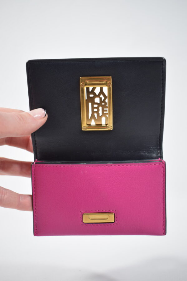 Second hand designer bags - Pink Mulberry Sadie Card holder - Cheeks Consignment